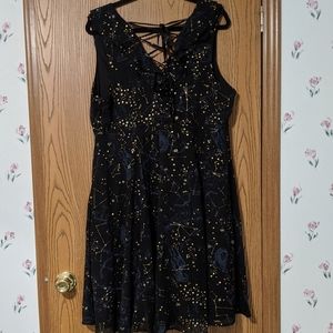 Torrid Plus Skater Dress Astrology Zodiac Size 14